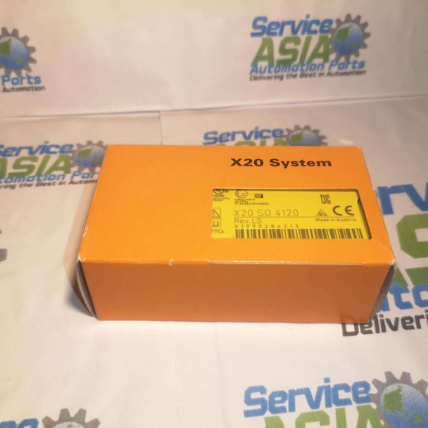 B&R AUTOMATION X20-SO-4120 X20 safe digital output module, coated, 4 safe digital type A outputs