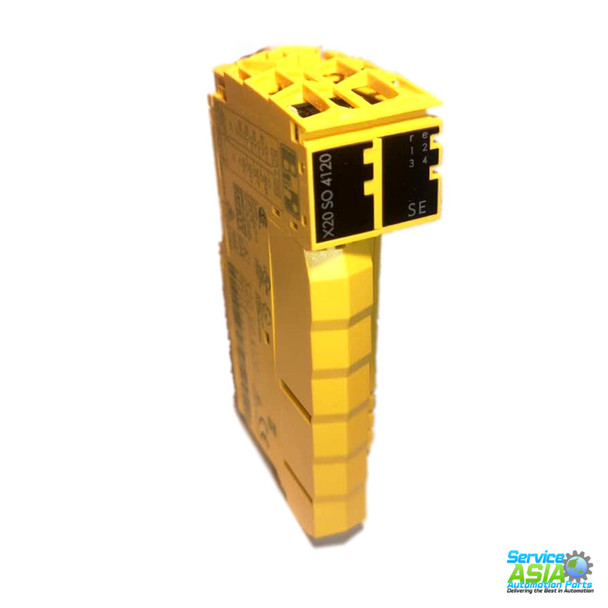 B&R AUTOMATION X20-SO-4120 X20 safe digital output module, coated, 4 safe digital type A outputs, with current monitoring, 24VDC, 2 A, OSSD <500 µs
