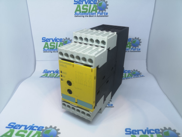 SIEMENS 3TK2810-0BA01  SIRIUS safety relay safety-oriented Standstill monitoring 24 V DC, 45 mm screw terminal EC instantaneous: 3 NO + 1 NC EC delayed: 0 SC: 3 