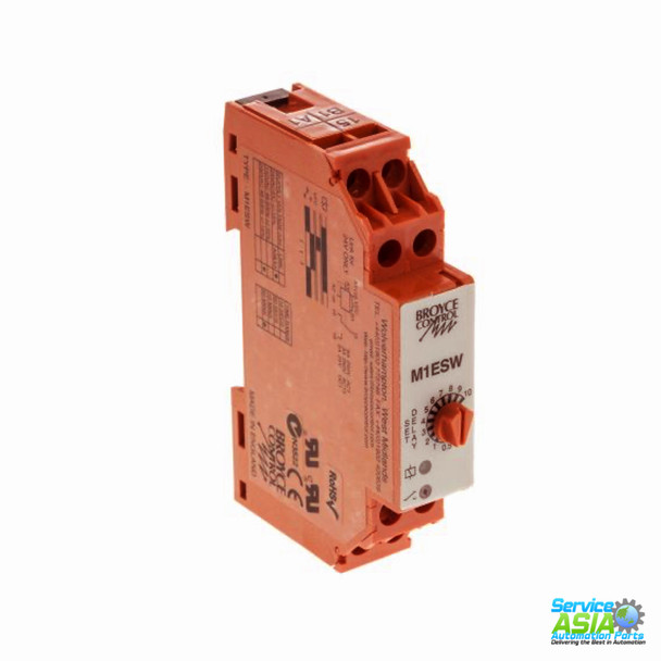 BROYCE CONTROL M1ESW OFF Delay Single Time Delay Relay 2-60min, SPDT, M1ESW 8A - A9 3005929