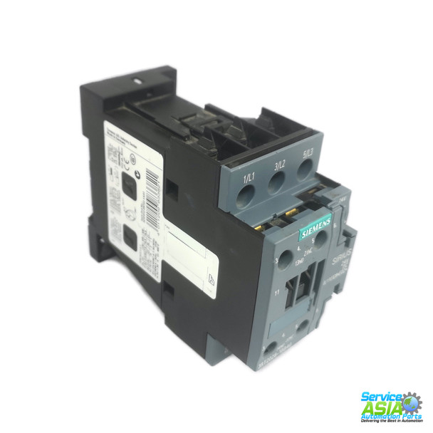 SIEMENS 3RT2028-1BB40 Power contactor, AC-3 38 A, 18.5 kW / 400 V 1 NO + 1 NC, 24 V DC 3-pole, size S0 screw terminals