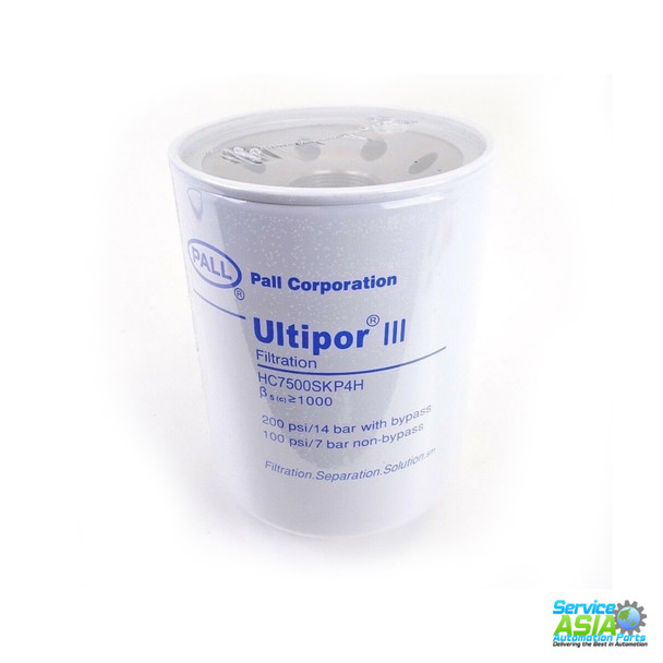 PALL INDUSTRIAL HC7500SKP4H ULTIPOR III HYDRAULIC FILTER 100-200PSI 7-14BAR
