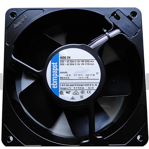 EBM PAPST 4656ZHC Fan AC Tubeaxial Fan 230VAC 119mm