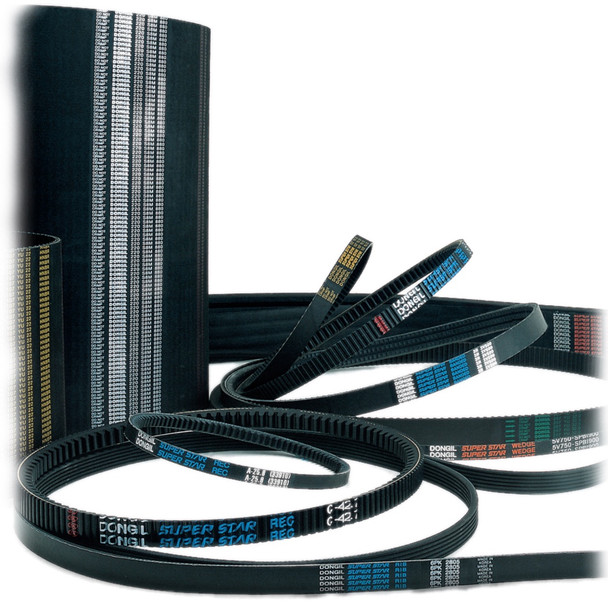 Dong-Il Rubber Belt A88 Classical V-Belt, Outer length 2263mm, Width 12.9mm, Depth 9mm