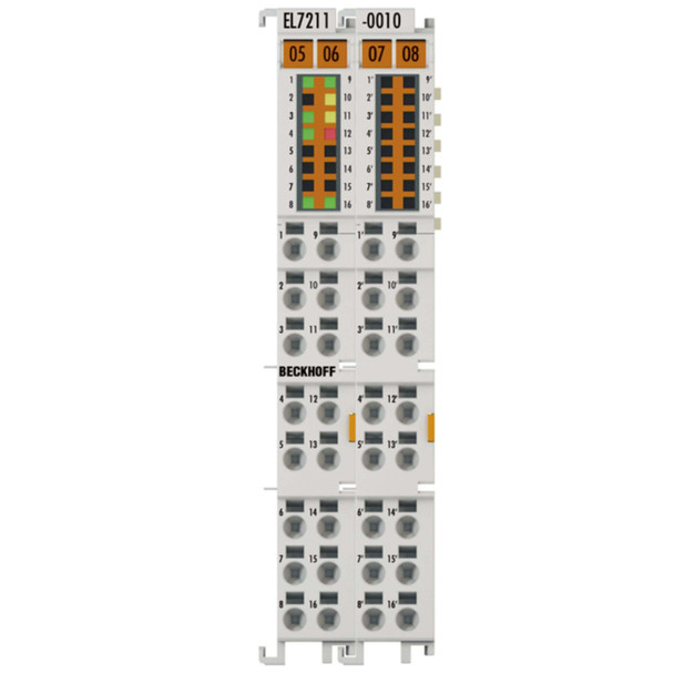 BECKHOFF EL7211-0010 1 CHANNEL ETHERNET TERMINAL SERVO MOTOR MOTION INTERFACE