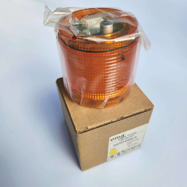 EMA Light 0570YDWLH Tower Element, DC12-24V, Colour Yellow/Amber (continuous)