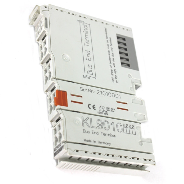 BECKHOFF KL9010 BUS END TERMINAL FOR BUS COMMUNICATION