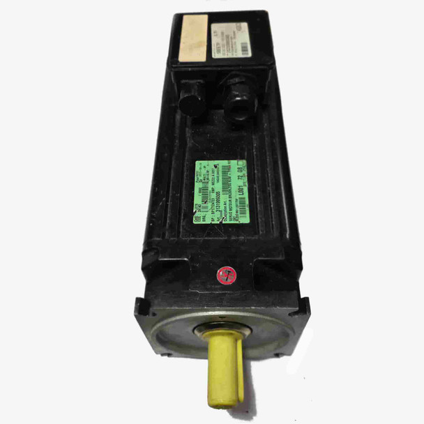 NUM S.P.A BBPH1423R1RF2L01 brushless AC servo motor from NUM’s BPH series, designed for high-precision industrial applications such as CNC machines, robotics, and material handling. It features Samarium cobalt permanent magnets for high torque-to-weight ratio, low inertia for rapid response, and smooth operation at low speeds. The motor includes a resolver for accurate position feedback and is compatible with NUM’s digital servo drives, such as Lexium series. Its rugged design ensures reliability in demanding environments.