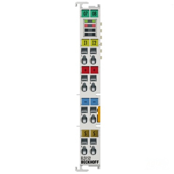 BECKHOFF EL3152 | 2-channel analog input terminal 4…20 mA, single-ended, 16 bit