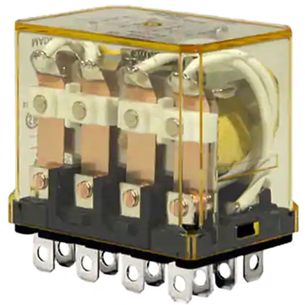 IDEC RH4B-UL AC120 RELAY 4PDT 110VAC 30VDC 10A CONTACT