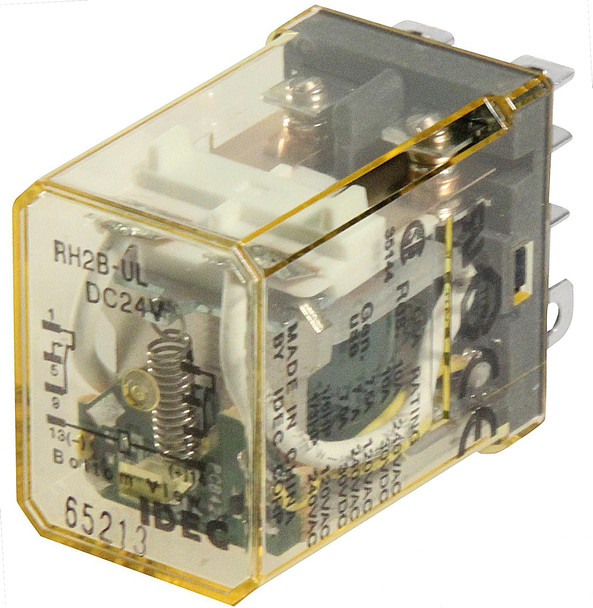 IDEC RH2B-UL DC 24V RELAY DPDT 24VDC 10A SOCKET