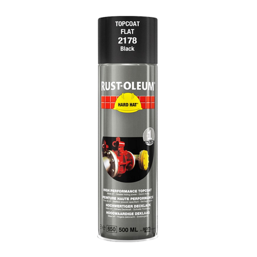 Spuitbus Rust-Oleum zwart 2178 (500ml)