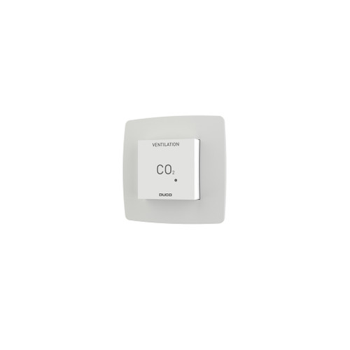 CO2 Ruimtesensor zonder bediening RF/Wired Wit