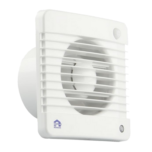 7502M Waves BASE Ø125 ventilator timer beweging wit 7502M Waves BASE Ø125 ventilator timer beweging wit