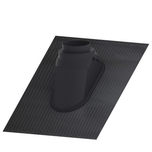 DX Easy Doorvoerpan 210 Zwart