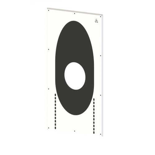 Dakbeschotpl Luchtd 235-302 30-60° Wit