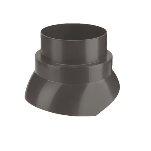 Scharnierkap PP 125 zwart