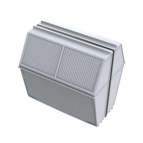 Diamantvormige warmtewisselaar ComfoAir Q