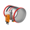 Brandkleppen rond