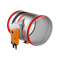 Brandkleppen rond