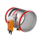 Brandkleppen rond