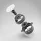 NoShow D125mm zwart