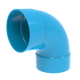 PVC Vent. Bocht 90° BL 160 M/M