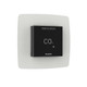 CO2 Ruimtesensor zonder bediening RF/Wired Zwart