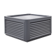 BDHNGO 2000x600x675 fine textured RAL7015
