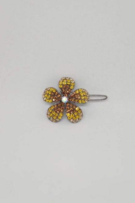 BR008 Daisy Flower Barrette
