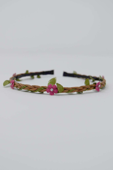 HB014 Flower Fabric Headband
