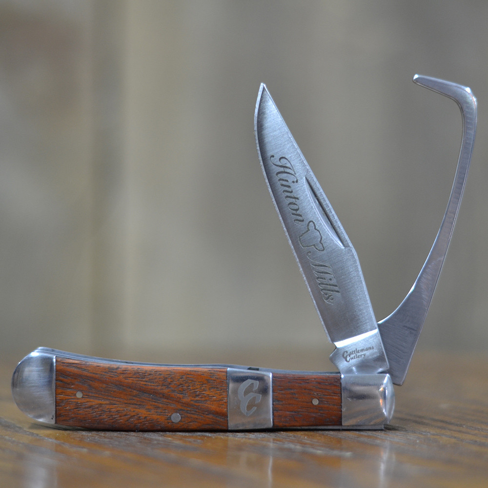 Hinton Mills Cattleman Cutlery Farriers Knife