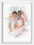 Watercolor Wedding Bride and Mother or Mother and Daughter