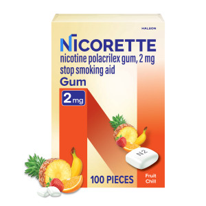 2mg Nicotine Gum Fruit Chill (100 Ct)