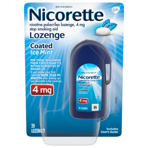 4mg Coated Nicotine Lozenges Ice Mint (20 Ct)
