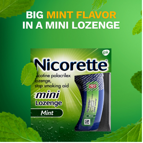 2mg Mini Nicotine Lozenges Mint (81 Ct)