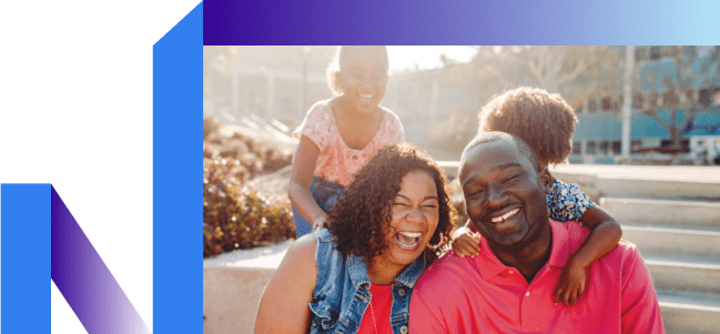 Family enjoys time together while thinking about not smoking