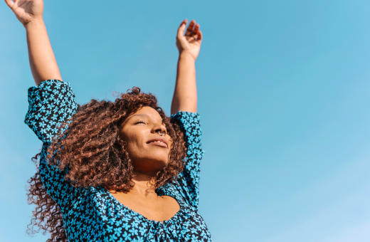 Old couple hugs it out while they don't think about smoking