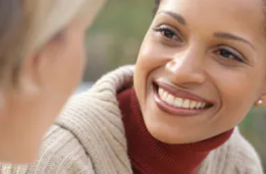 Old couple hugs it out while they don't think about smoking