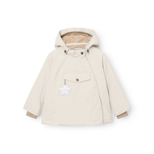 MATWANG Fleece Lined Winter Jacket - ANGORA CREAM