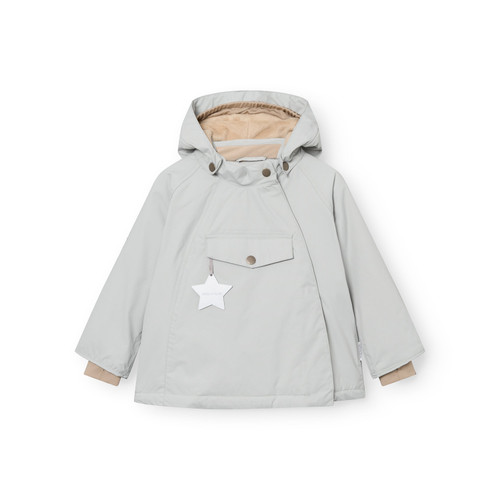 MATWANG Fleece Lined Winter Jacket - PURITAN GREY