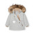MATWANG Fleece Lined Winter Jacket Fur - PURITAN GREY