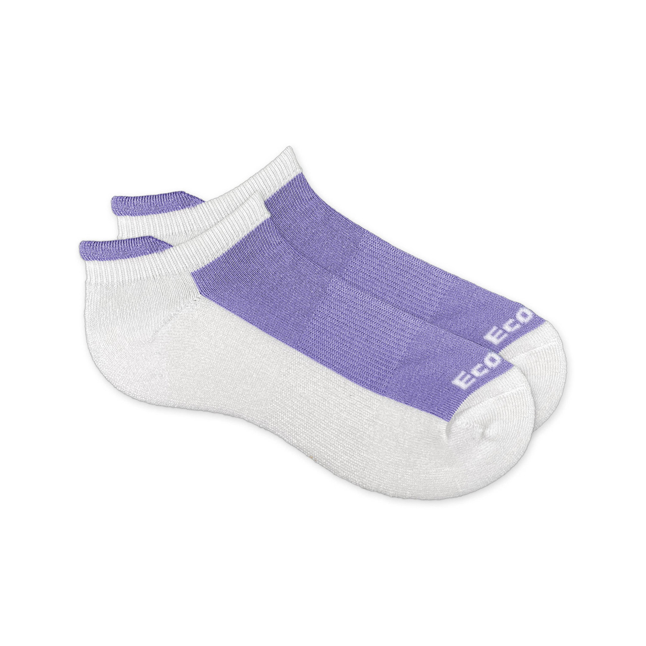 Ecosox Bamboo Viscose Sport Tab Socks - Arch Support Running Socks For Men & Women (Medium, One Pair)