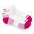 Bamboo Low-Cut Ankle Socks - White/Pink
