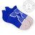 EcoSox JAG Athletic ZIG-LITE Bamboo Running Socks - Blue