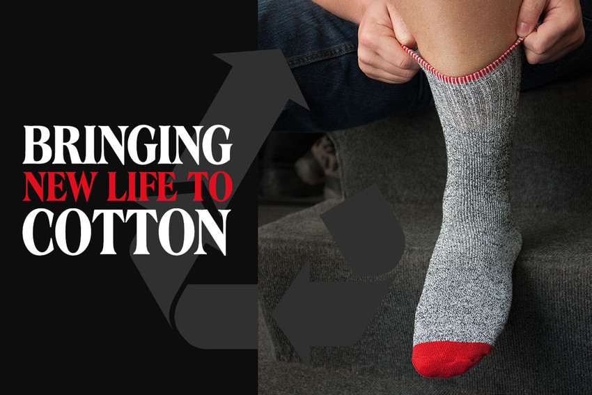 What Are Recycled Cotton Socks?