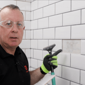 How to replace a damaged tile