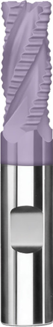 SGS 12.00mm Dia, 4 Flute, Chip Breaker Corner Radius End Mill - 46116 - Image 1