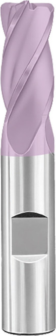 SGS 3/8" Dia, 4 Flute, Corner Radius End Mill - 38130 - Image 1