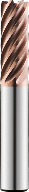 SGS 1/2" Dia, 7 Flute, Corner Radius End Mill - 77205 - Image 1